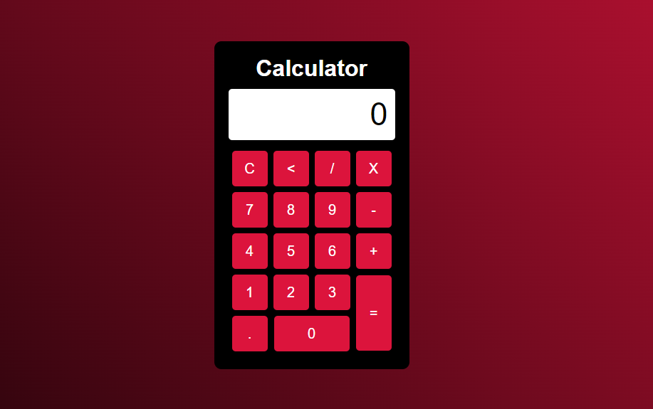 Calculator Project