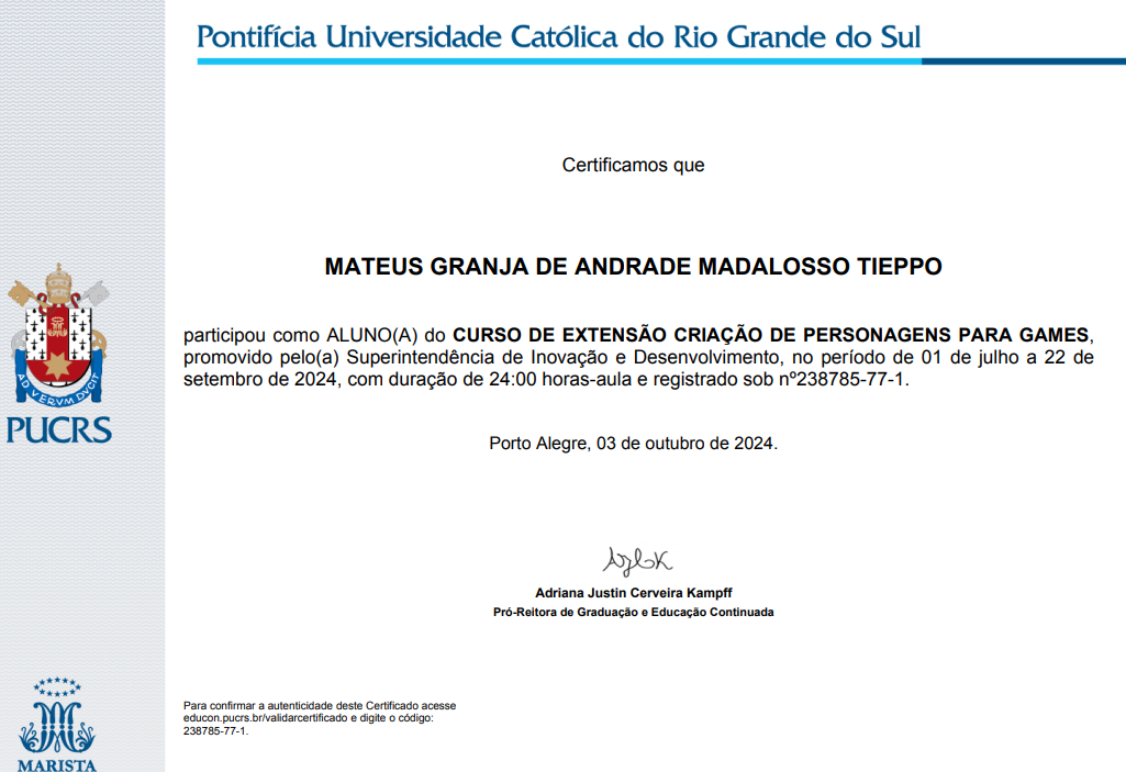 Certificação 8